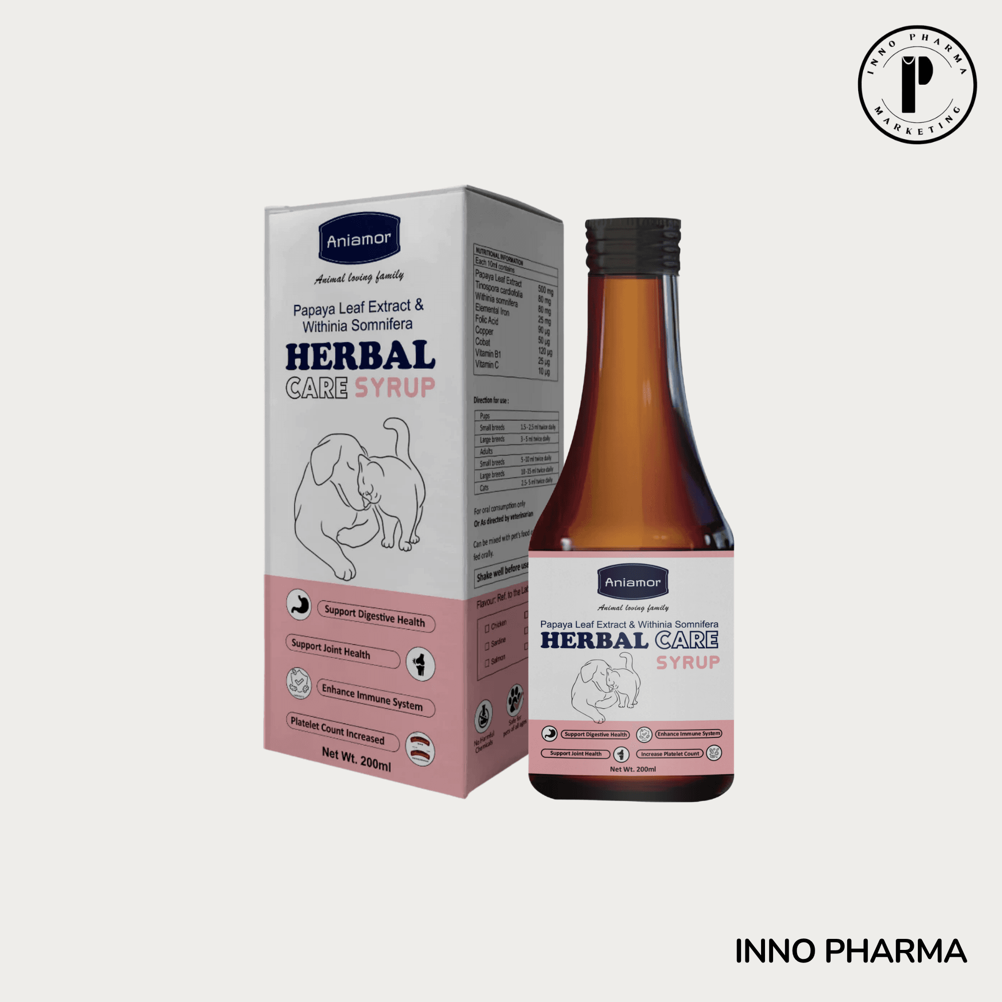 Aniamor Herbal Care Syrup 200ml