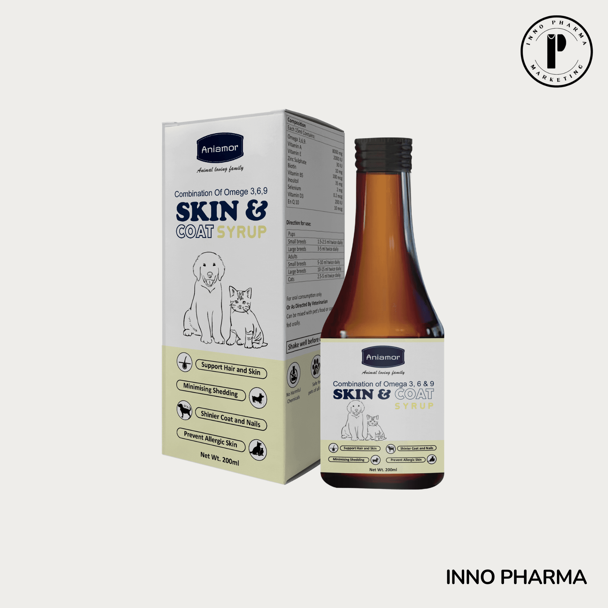 Aniamor Skin & Coat Syrup 200ml